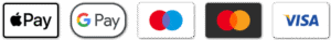 GPay, Visa, ApplePay and Mastercard