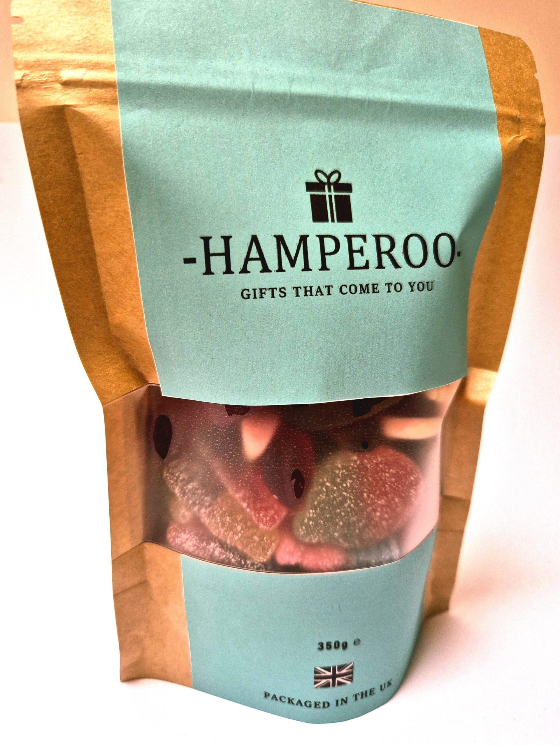 Hamperoo 350g Retro Sweets Pouch β Fizzy & Gummy Pick n Mix