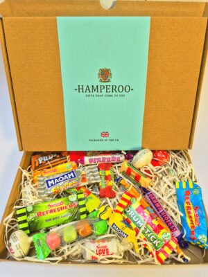 Hamperoo Lollies & Chews LetterBox Gift – Retro Sweet Mix Gift