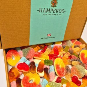 Hamperoo Retro Sweets Gift Box 350g – Small Box, Big Smiles